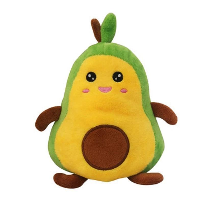 Double Face Cartoon Avocado Plush Toy for Kids