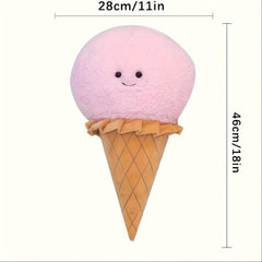 Ice Cream Pillow Simulation Soothing Sleep Decor Gift