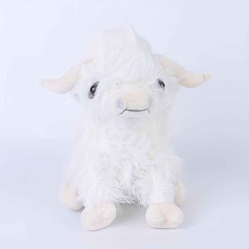 62in Highland Cattle Plush Toy Soft Cartoon Gift