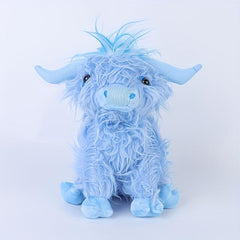62in Highland Cattle Plush Toy Soft Cartoon Gift