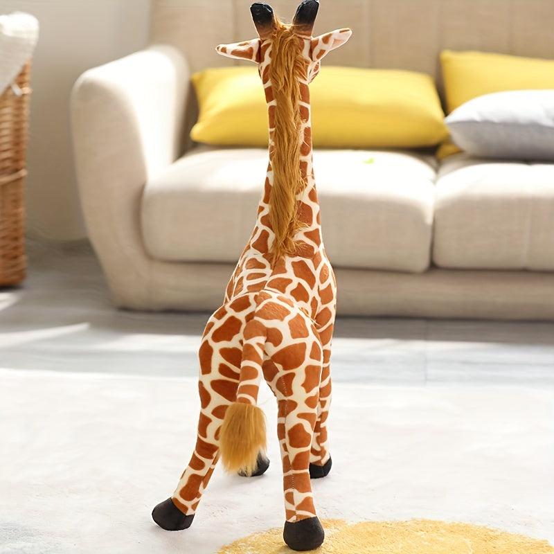 8in Giraffe Plush Toy Figure Ornament Gift For Kids