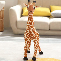 8in Giraffe Plush Toy Figure Ornament Gift For Kids