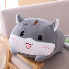 Plush Toys Set Hamster Cuddly Pillows for Kids Girls Boys Elephant