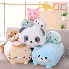 Plush Toys Set Hamster Cuddly Pillows for Kids Girls Boys Elephant