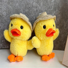 Duck Plush Toy Key Ring Chain Decoration Gift