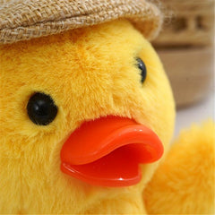 Duck Plush Toy Key Ring Chain Decoration Gift
