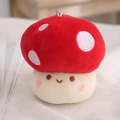 Cute Mushroom Plush Doll Keychain - Perfect Gift for Kids & Couples