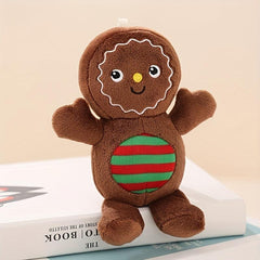 Cute Gingerbread Man Plush Toy - Christmas Decoration & Gift
