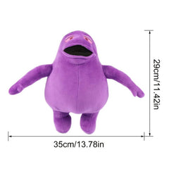 13in Grimace Plush Doll Funny Stuffed Anime Game Soft Plushies