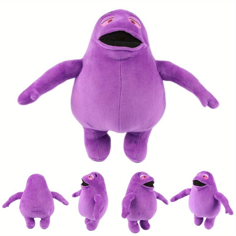 13in Grimace Plush Doll Funny Stuffed Anime Game Soft Plushies