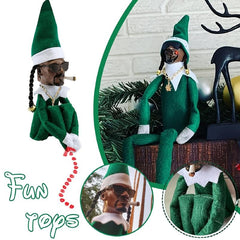 Hip Hop Plush Doll Gift for Christmas St Patrick's Day Funny Collectible