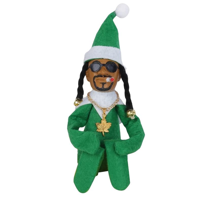 Hip Hop Plush Doll Gift for Christmas St Patrick's Day Funny Collectible