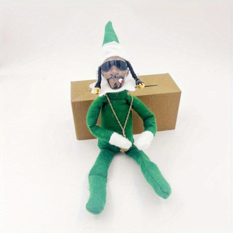 Hip Hop Plush Doll Gift for Christmas St Patrick's Day Funny Collectible