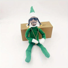 Hip Hop Plush Doll Gift for Christmas St Patrick's Day Funny Collectible