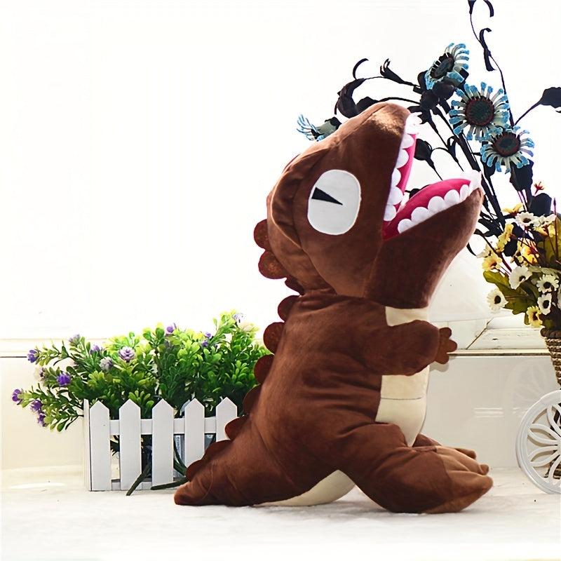 Dinosaur Hand Warmer Pillow Doll - T Rex Cover Plush Toy