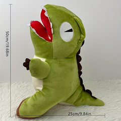 Dinosaur Hand Warmer Pillow Doll - T Rex Cover Plush Toy
