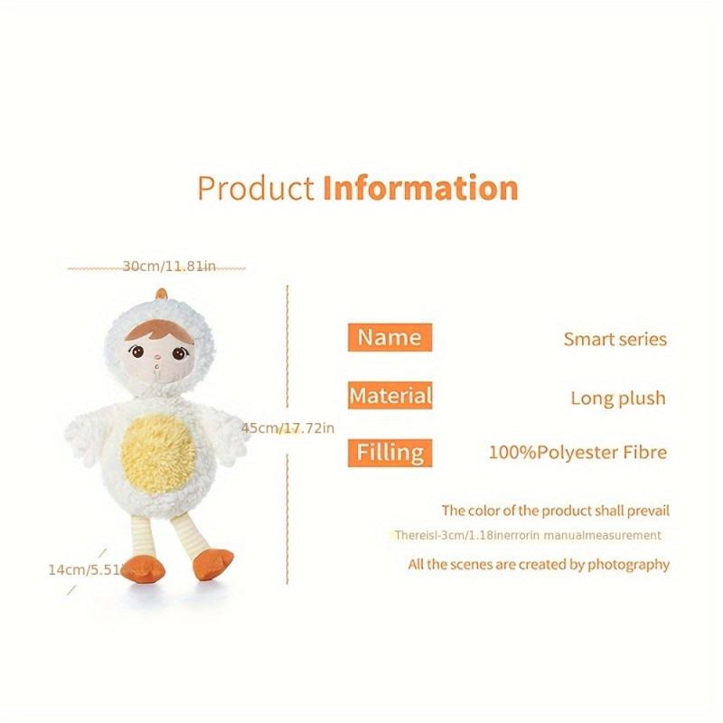 Keppel Plush Toy Doll Rag Doll Long Hair Pillow
