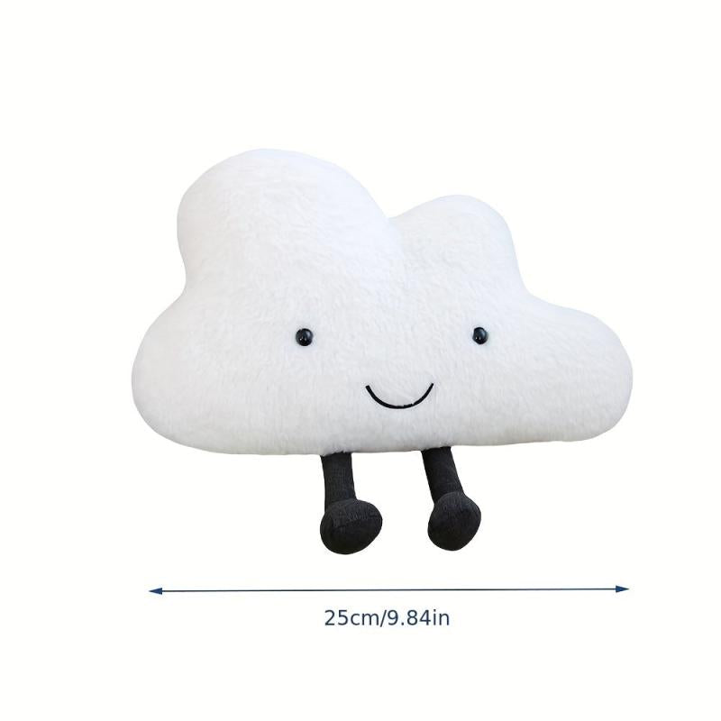 9 84inch Smiling Face Cloud Pillow Plush Birthday Gift