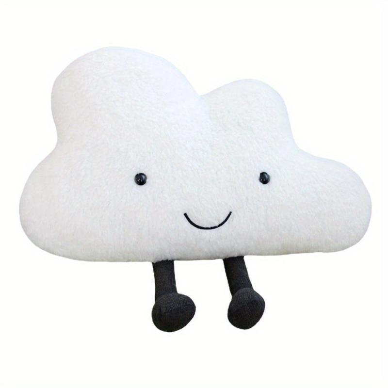 9 84inch Smiling Face Cloud Pillow Plush Birthday Gift
