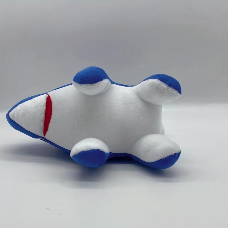 Plush Shark Dog Toy - Fun Interactive Toy for Pets