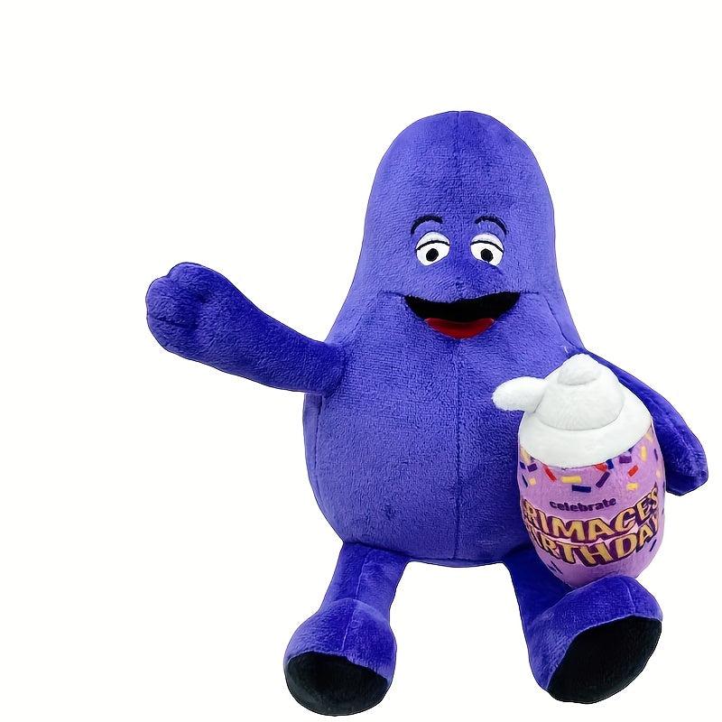 Purple Grimace Milkshake Monster Plush Toy
