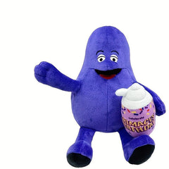Purple Grimace Milkshake Monster Plush Toy