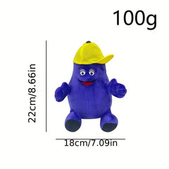 Purple Grimace Milkshake Monster Plush Toy