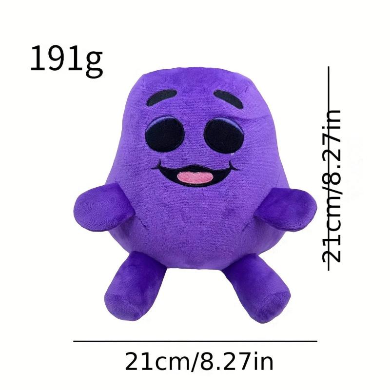 Purple Grimace Milkshake Monster Plush Toy