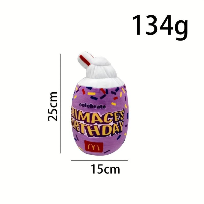 Purple Grimace Milkshake Monster Plush Toy