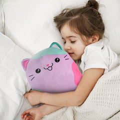 Cat Plush Pillow 20 Squishy Kitty Stuffed Animal Toy Soft Cushion