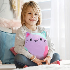 Cat Plush Pillow 20 Squishy Kitty Stuffed Animal Toy Soft Cushion