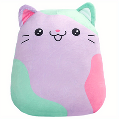 Cat Plush Pillow 20 Squishy Kitty Stuffed Animal Toy Soft Cushion