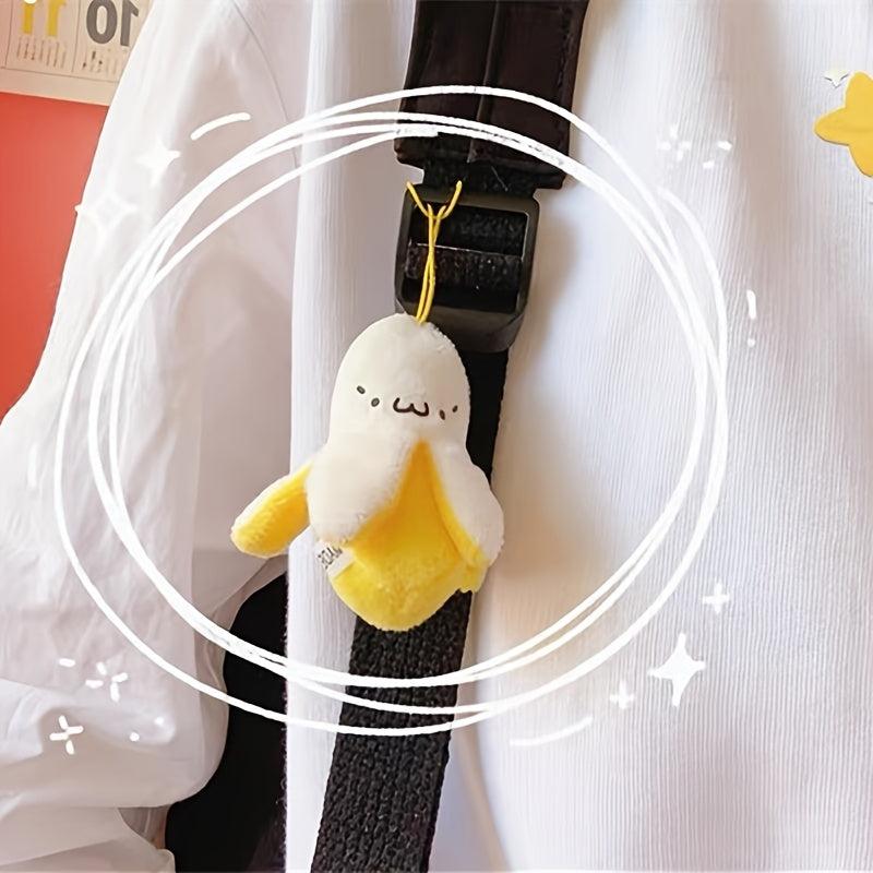 Banana Plush Toy Keychain Bag Pendant Mini Figure Doll