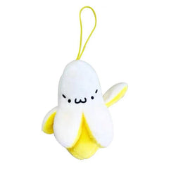 Banana Plush Toy Keychain Bag Pendant Mini Figure Doll