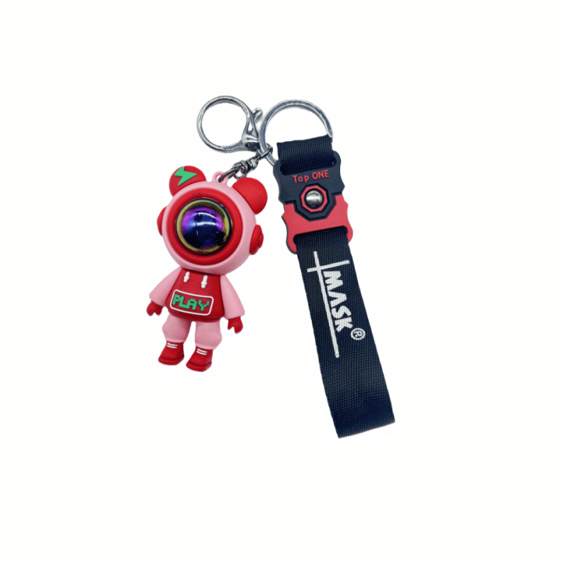 Lightning Bear Keychain Pendant Cute Gift Bag Couple Keychain Pendant