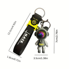 Lightning Bear Keychain Pendant Cute Gift Bag Couple Keychain Pendant