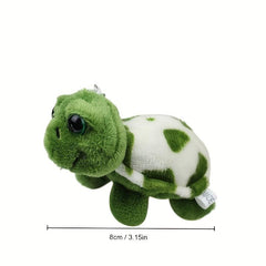 Cute Big Eyed Turtle Plush Toy Backpack Decoration
