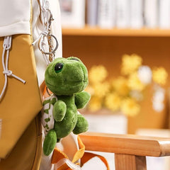 Cute Big Eyed Turtle Plush Toy Backpack Decoration