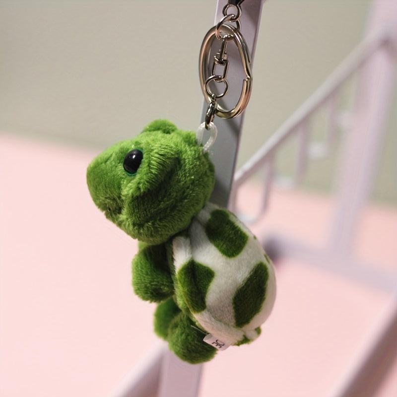 Cute Big Eyed Turtle Plush Toy Backpack Decoration