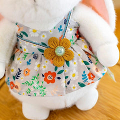 Floral Skirt Rabbit Plush Toy Doll Gift Doll