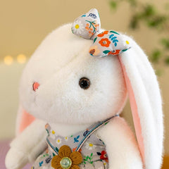 Floral Skirt Rabbit Plush Toy Doll Gift Doll
