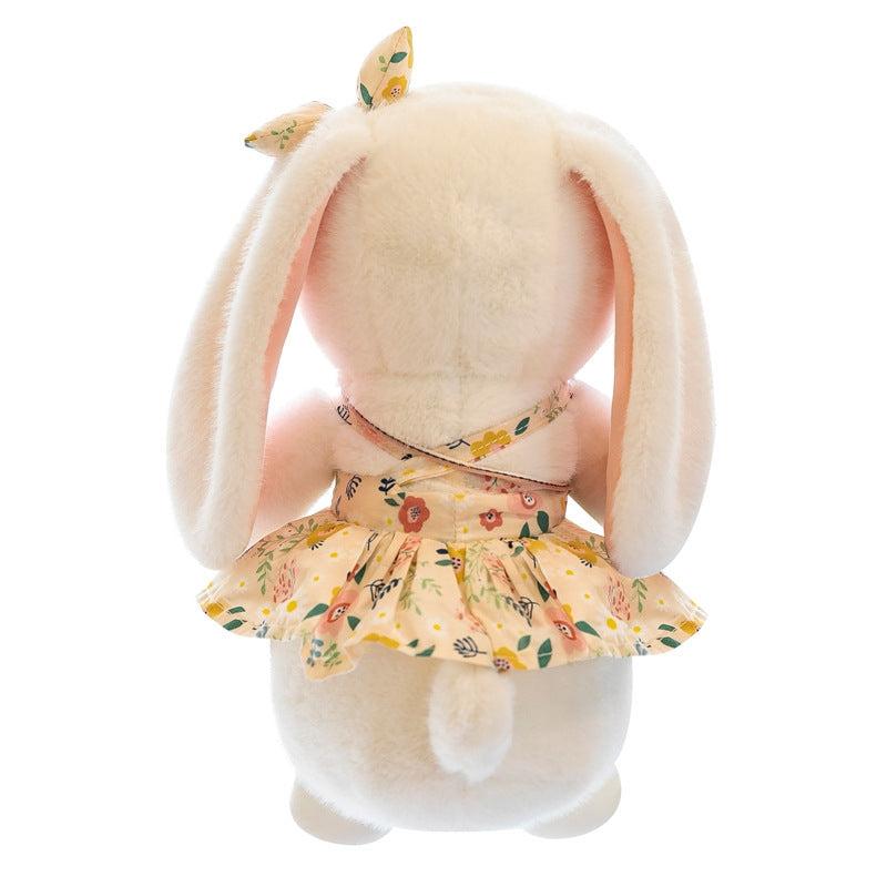Floral Skirt Rabbit Plush Toy Doll Gift Doll