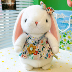 Floral Skirt Rabbit Plush Toy Doll Gift Doll