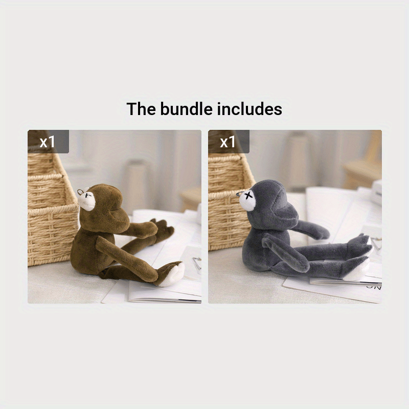 Frog Couple Keychain Plush Dolls