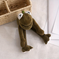 Frog Couple Keychain Plush Dolls