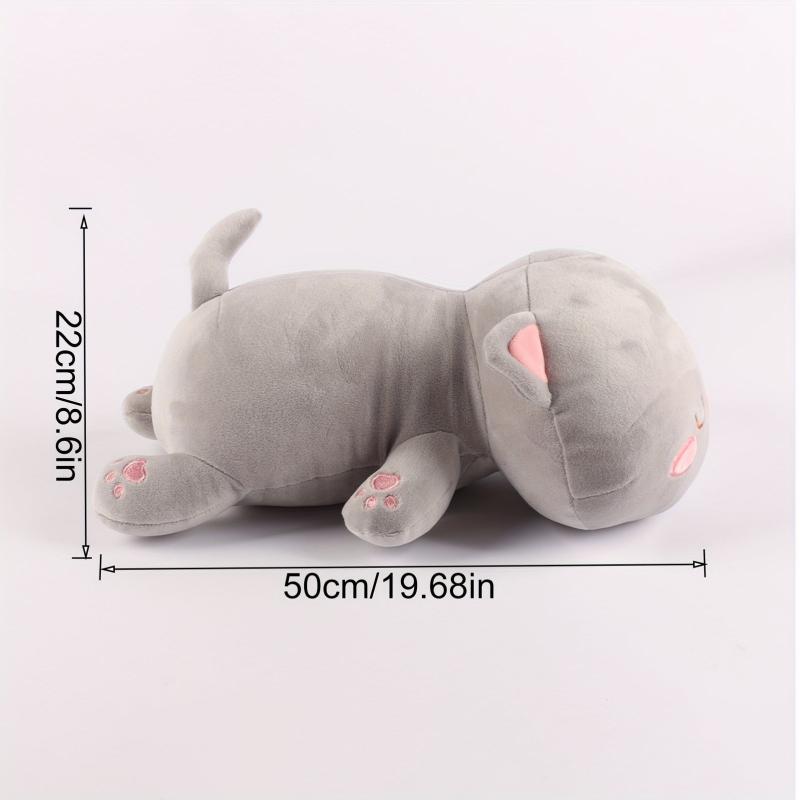 68in Lying Cat Plush Soft Cat Doll Plush Bed Accompany Sleeping Doll