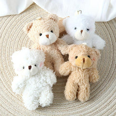1pc Bear Plush Pendant Mini Bear Plush Toy Stuffed Animal Toy