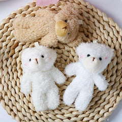 1pc Bear Plush Pendant Mini Bear Plush Toy Stuffed Animal Toy