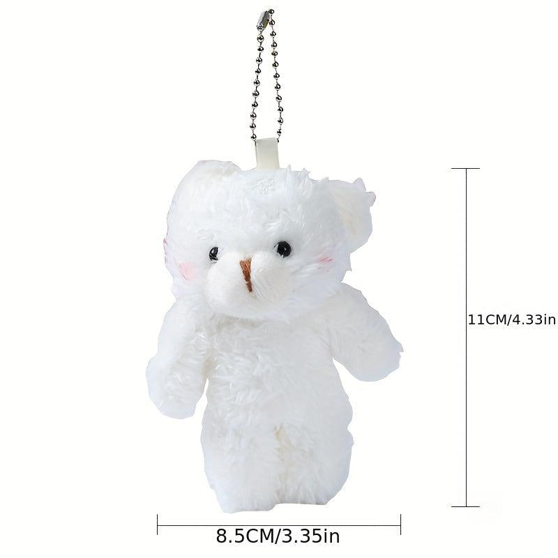 1pc Bear Plush Pendant Mini Bear Plush Toy Stuffed Animal Toy
