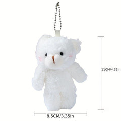 1pc Bear Plush Pendant Mini Bear Plush Toy Stuffed Animal Toy